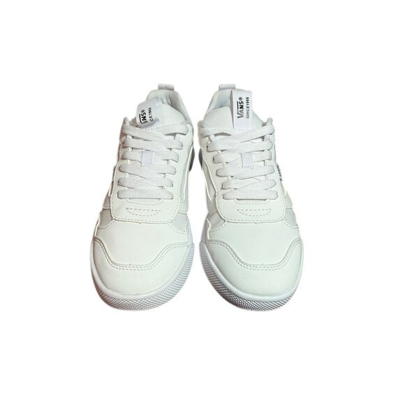 Vans Shoes - Vans Low Top Sneakers White Lace‎ Up Athletic Shoes Women Size 7.5